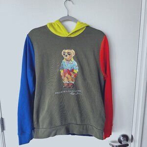 Polo Ralph Lauren Novelty Voyager Bear Graphic Fleece | Youth Size XL